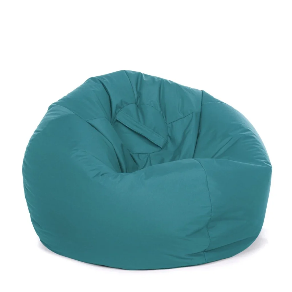 indoor outdoor retro classic bean bag sky blue